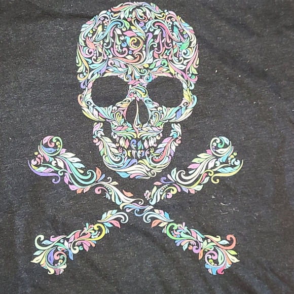 Halloween Skull tee - Picture 2 of 3